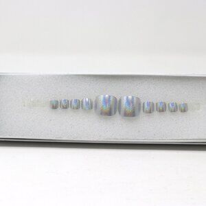 Press On Toenails "Blindin' Haters"